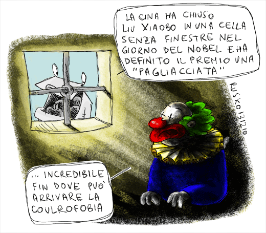 rusko e il clown